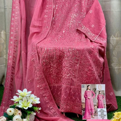 Georgette Semi Stitched Salwar Suit AR-503 MSIT secondary