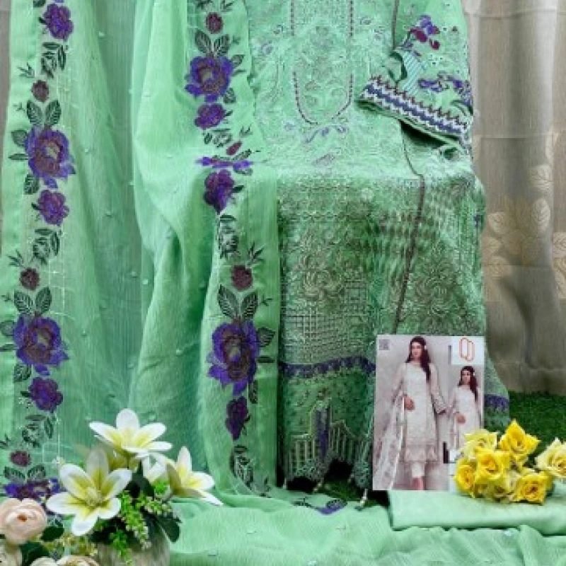 Georgette Semi Stitched Salwar Suit AR-532 PST