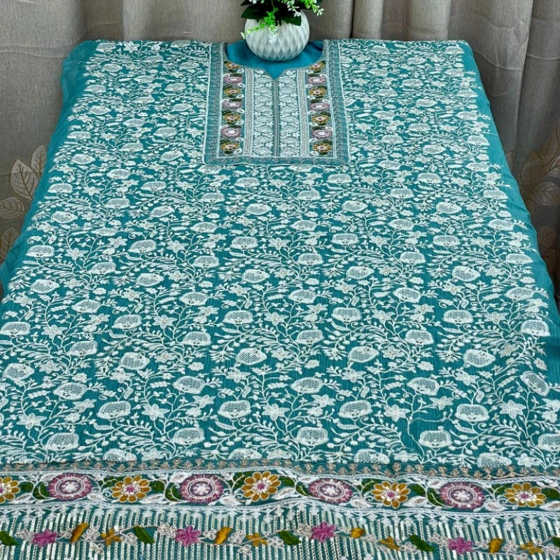 Georgette Semi Stitched Salwar Suit AR-513 PST